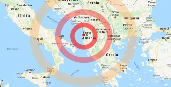 terremoto albania