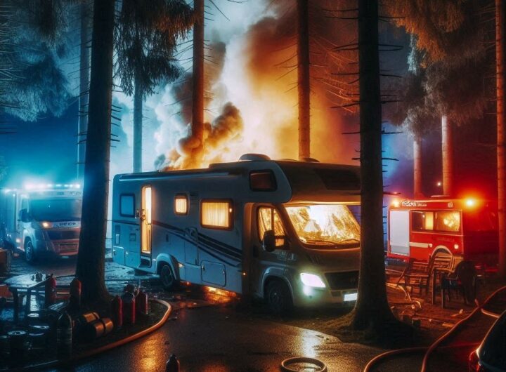 Vieste – Incendio Devasta Camper, Momenti Di Paura In Un Villaggio Turistico
