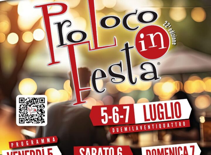La Pro Loco di Carpino Rappresentera' la Puglia (e il Gargano) alla “Pro Loco in Festa” a Porto San Giorgio