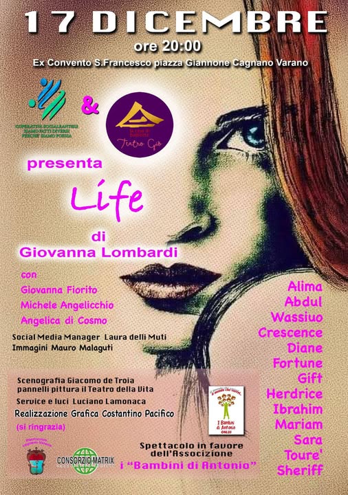 Cagnano Varano: il 17 dicembre va in scena lo spettacolo musicale "LIFE"