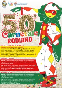 Carnevale Rodiano: Tradizione e Divertimento dal 23 Febbraio al 4 Marzo