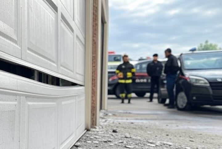 *Immagine di repertorio* Ordigno esplode davanti al garage di un avvocato a Carpino: danni all'auto e indagini in corso